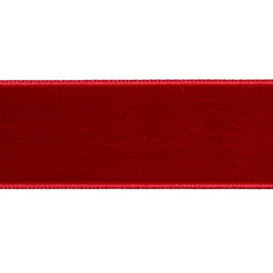Velvet Tape Wide Crimson 80967 by Schumacher Trim