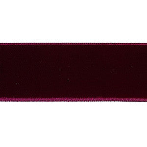 Velvet Tape Wide Aubergine 80968 by Schumacher Trim