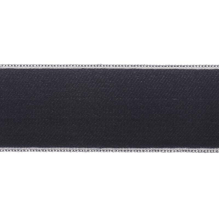 Velvet Tape Wide Graphite 80970 by Schumacher Trim Perfect Basics: Velvet Tapes - Fabric Carolina -