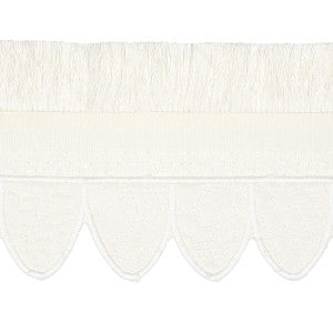 Heraldic Ivory 81180 by Schumacher Trim