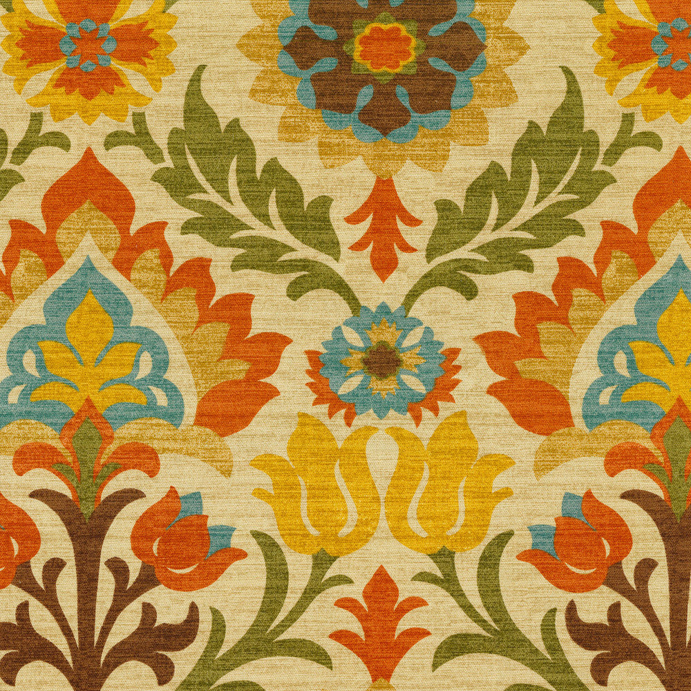 Santa Maria Adobe 676120 by Waverly Fabric - 100%Cotton CHINA 51000 Horizontal: 18 and Vertical: 13.5 54 - Fabric Carolina -