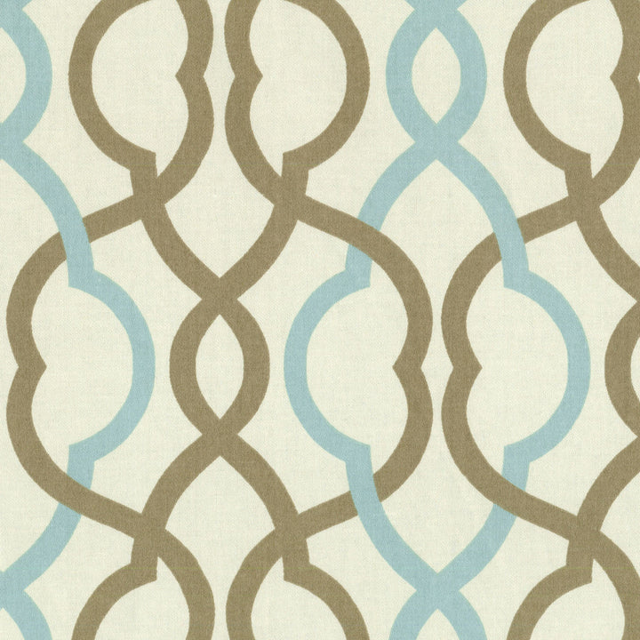 Makes Waves LATTE 676493 by Waverly Fabric - 100% Polyester Horizontal: 6.75 and Vertical: 9 54 - Fabric Carolina -
