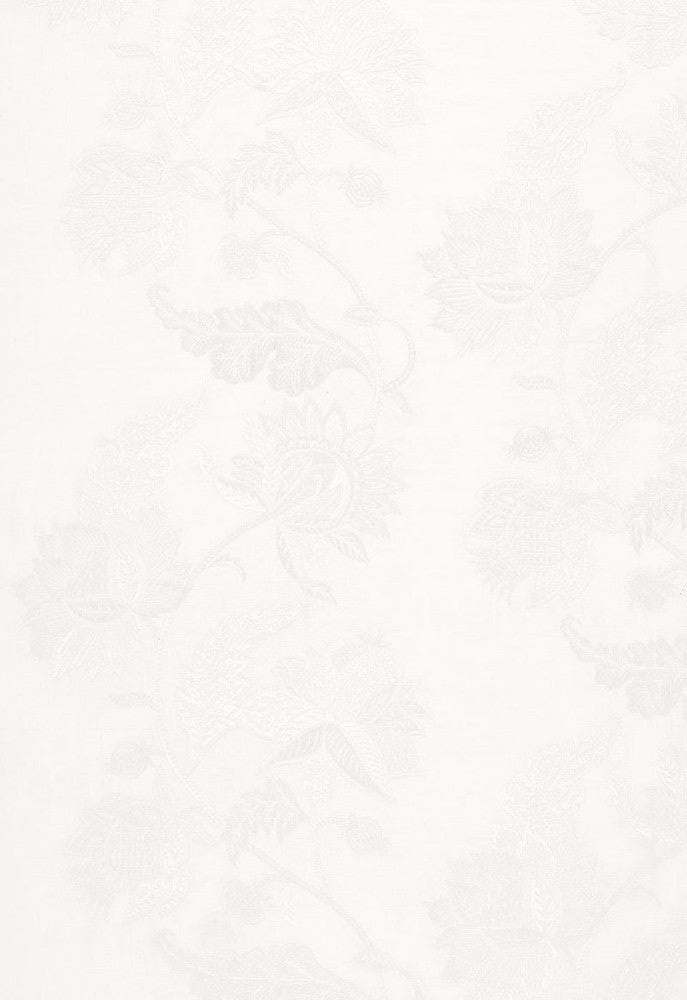 Gabriella Embroidered Sheer Ivory 67700 by Schumacher Fabric Firenze-Sheers 70% Linen, 30% Rayon - Horizontal: 17.125 and Vertical: 25.25 51.375 - Fabric Carolina -