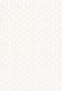 Imperial Trellis Sheer Meringue 67720 by Schumacher Fabric