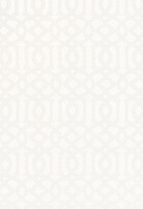Imperial Trellis Sheer Meringue 67720 by Schumacher Fabric