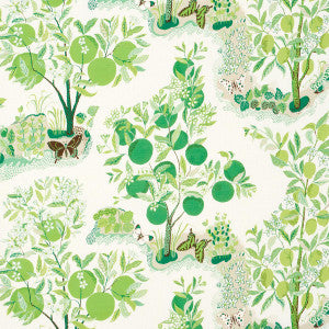 Citrus Garden Indoor/Outdoor Leaf 177332 by Schumacher Fabric