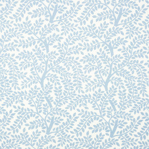 Temple Garden Ii Sky On Ivory 179503 by Schumacher Fabric