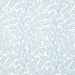 Temple Garden Ii Sky On Ivory 179503 by Schumacher Fabric
