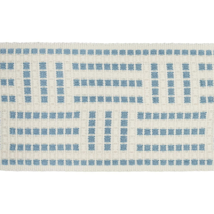 Brickell Tape Indoor/Outdoor Sky 75962 by Schumacher Trim Preppy Chic 2.5" - Fabric Carolina -