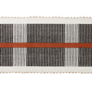 Calcada Tape Wide Rust 78974 by Schumacher Trim