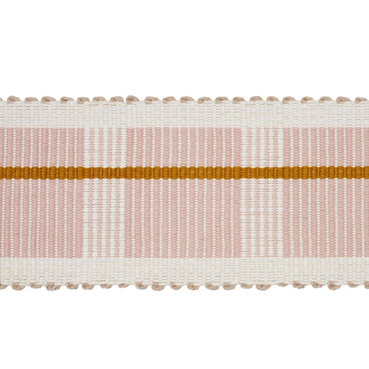 Calcada Tape Medium Rose Quartz 79207 by Schumacher Trim Stephanie Seal Brown - Fabric Carolina -