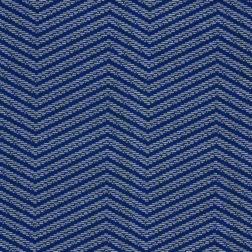 Sparre Pingl Cobalt 80981 by Schumacher Designer Fabric Stephanie Seal Brown 26.75" - Swanky Fabrics -
