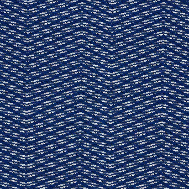 Sparre Pingl Cobalt 80981 by Schumacher Designer Fabric Stephanie Seal Brown 26.75" - Swanky Fabrics -