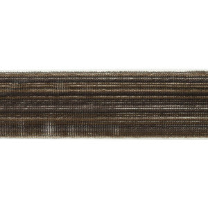 Gaspard Velvet Tape Narrow Charcoal 81294 by Schumacher Trim
