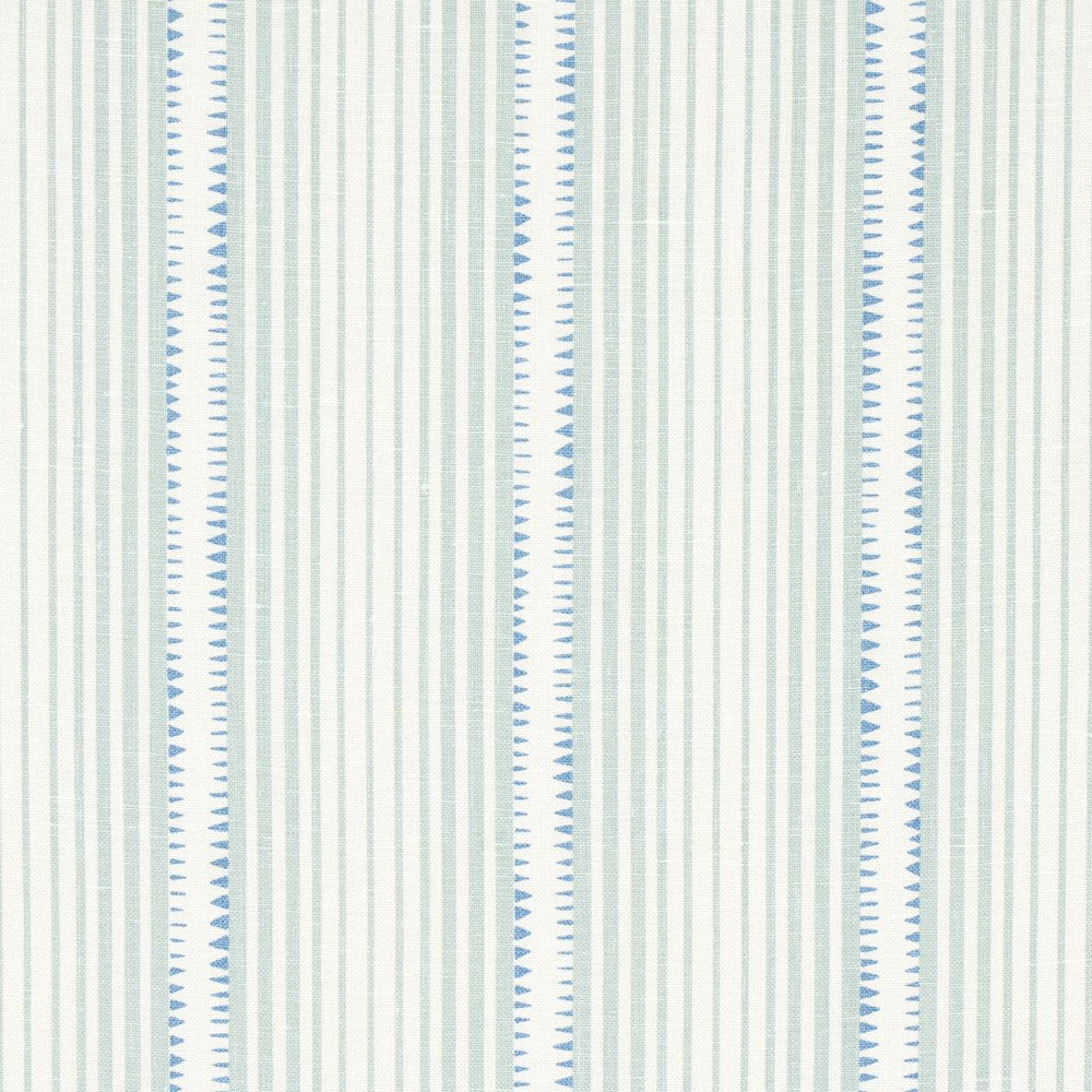 Moncorvo Mineral 176276 by Schumacher Fabric Stripes Revisits 27.0" - Fabric Carolina -