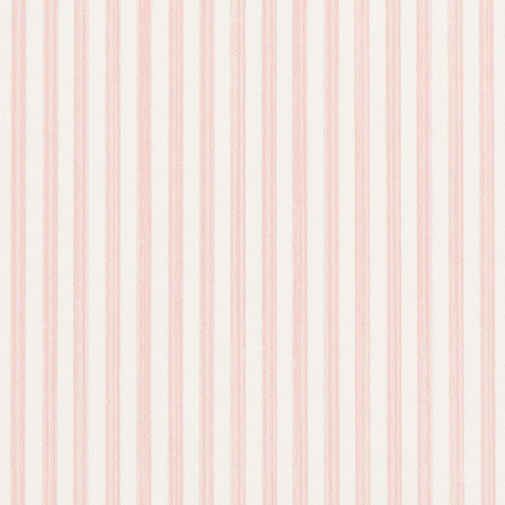 Edwin Stripe Narrow Petal 5013600 by Schumacher Designer Wallpaper Stripes Revisits - Swanky Fabrics -