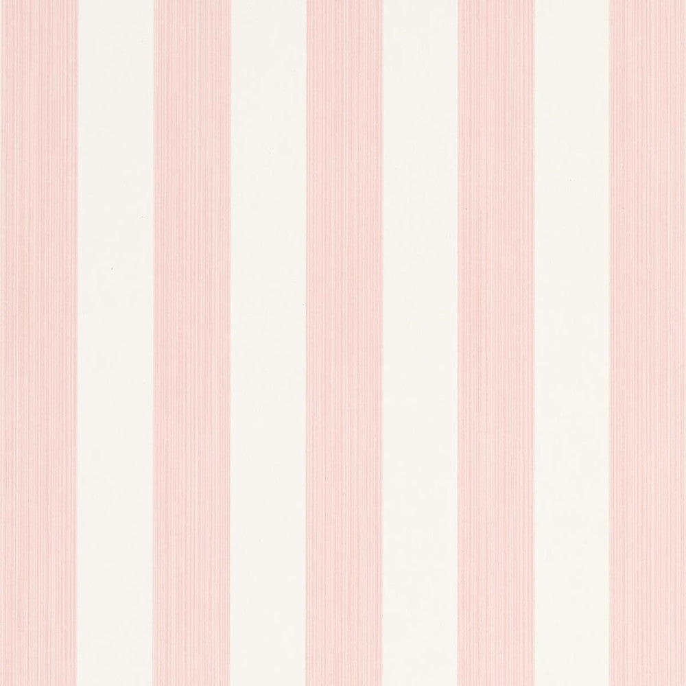 Edwin Stripe Medium Petal 5013610 by Schumacher Wallpaper Stripes Revisits 2.44" - Fabric Carolina -