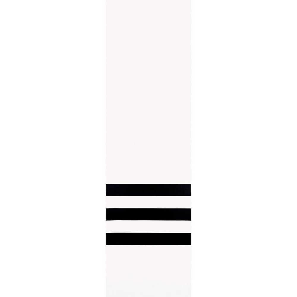Virginia Panel B Black 5013790 by Schumacher Wallpaper New Wave: Black & White 54.0" - Fabric Carolina -