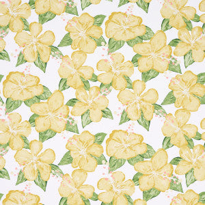 Fabienne Yellow 5013812 by Schumacher Wallpaper