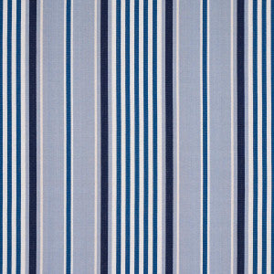 Minzer Cotton Stripe Blue 66014 by Schumacher Fabric