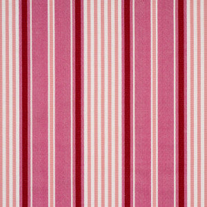 Minzer Cotton Stripe Pink 66016 by Schumacher Fabric