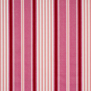 Minzer Cotton Stripe Pink 66016 by Schumacher Fabric