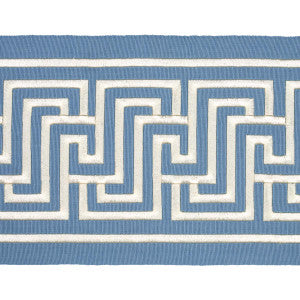 Labyrinth Tape Sky 66148 by Schumacher Trim