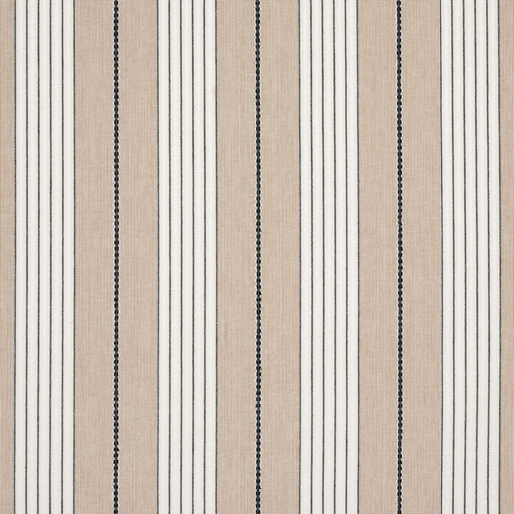 Audrey Stripe Natural 71375 by Schumacher Fabric Stripes Revisits 4.75" - Fabric Carolina -