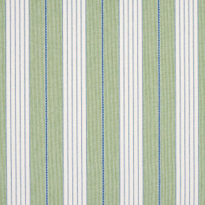 Audrey Stripe Green 71376 by Schumacher Fabric