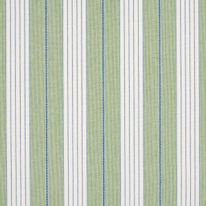 Audrey Stripe Green 71376 by Schumacher Fabric
