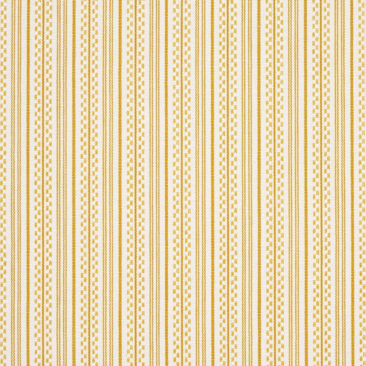 Jack Stripe Yellow 71417 by Schumacher Fabric Stripes Revisits 1.12" - Fabric Carolina -