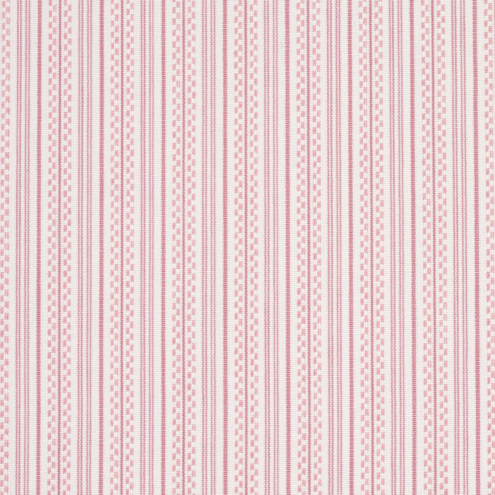 Jack Stripe Pink 71418 by Schumacher Fabric Stripes Revisits 1.12" - Fabric Carolina -