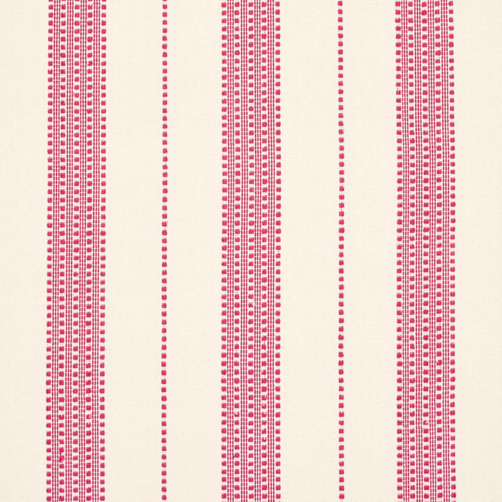 Lubeck Stripe Pink 79095 by Schumacher Fabric Stripes Revisits 6.62" - Fabric Carolina -