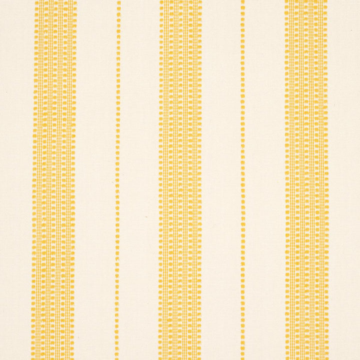 Lubeck Stripe Yellow 79096 by Schumacher Fabric Stripes Revisits 6.62" - Fabric Carolina -