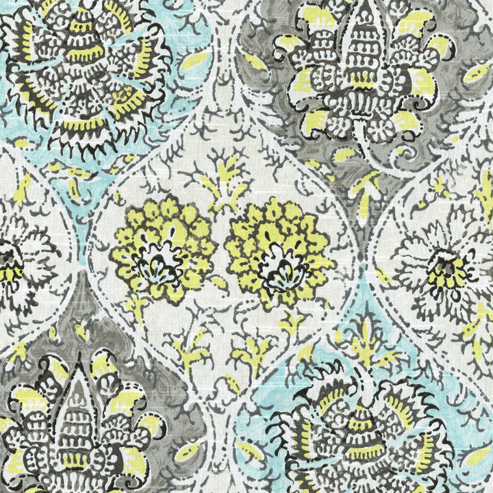 King'S Turban Elephant 677592 by Waverly Fabric - 100% COTTON USA Horizontal: 18 and Vertical: 25.25 54 - Fabric Carolina -