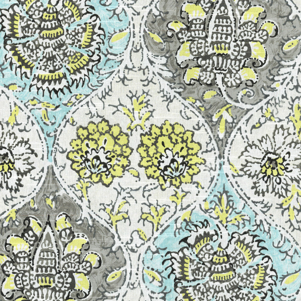 King's Turban ELEPHANT 677592 by Waverly Fabric - 61% RAYON 39% POLYESTER USA Horizontal: 18 and Vertical: 25.25 54 - Fabric Carolina -