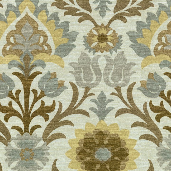 Santa Maria Moonstone 677661 by Waverly Sun N Shade Fabric - 100% Spun Polyester USA N/A Horizontal: 18 and Vertical: 13.5 54 - Fabric Carolina -