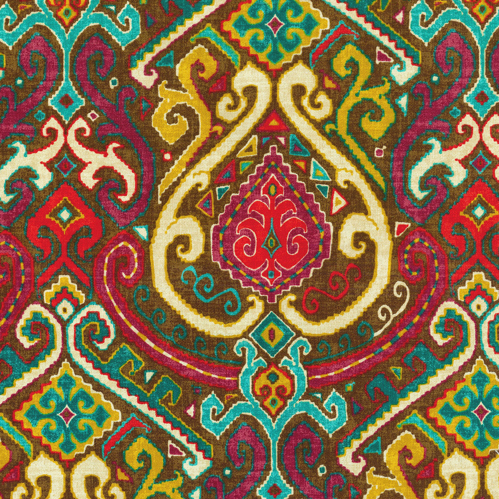 Ancient Echo Gem 677840 by Waverly Fabric - 100% COTTON China Horizontal: 6.75 and Vertical: 25.25 54 - Fabric Carolina -