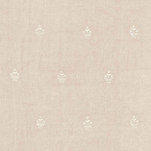 Maria Embroidery Linen 67791 by Schumacher Fabric