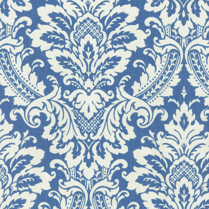 Donnington Cornflower 678010 by Waverly Fabric - 100%Cotton U.S.A. 45000 Horizontal: 4.5 and Vertical: 13.5 54 - Fabric Carolina -
