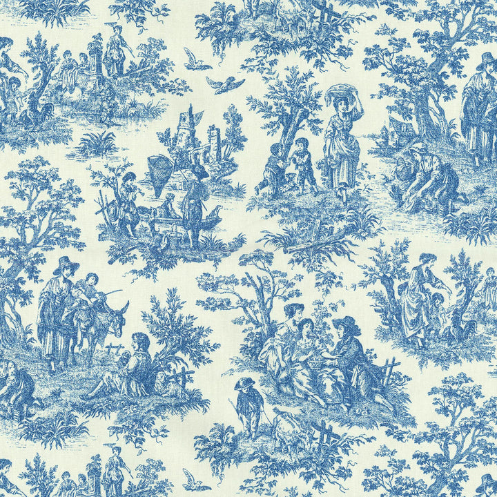 Charmed Life Cornflower 678030 by Waverly Fabric - 100%Cotton U.S.A. 45000 Horizontal: 13.5 and Vertical: 13.5 54 - Fabric Carolina -