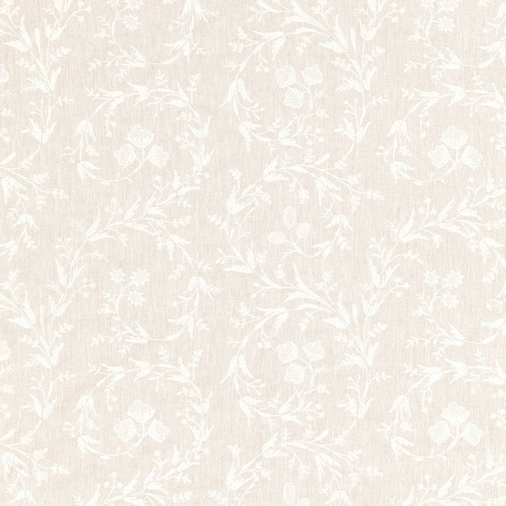Fiorentina Embroidery Oat 67821 by Schumacher Designer Fabric ESSENTIALS: SHEERS & CASEMENTS II See Sample INDIA . </p><p>Repeat: Horizontal: 16 3/4" (43CM) and Vertical: 15 1/8" (38CM) 50 3/4" WIDE (129CM) - Swanky Fabrics -