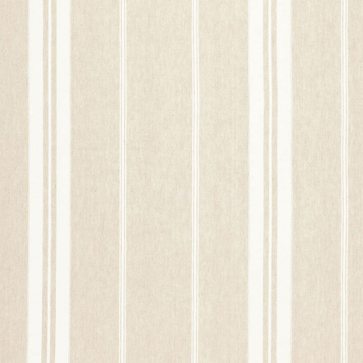 Oasis Linen Stripe Linen 67860 by Schumacher Fabric AU NATUREL 2 See Sample BELGIUM MEDIUM DUTY </p><p>Repeat: Horizontal: 15 1/2" (39CM) and Vertical: - 116" WIDE (295CM) - Fabric Carolina -