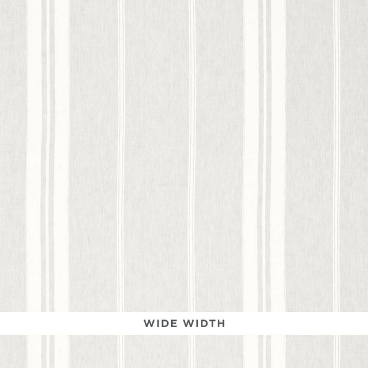 Oasis Linen Stripe Fog 67861 by Schumacher Fabric AU NATUREL 2 LINEN 100% BELGIUM MARTINDALE 15,000 </p><p>Repeat: Horizontal: 15 1/2" (39CM) and Vertical: 116 - Fabric Carolina -
