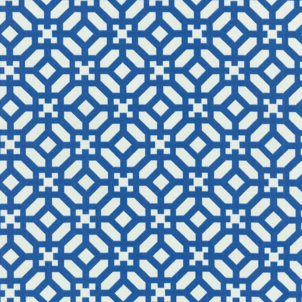 Sns In The Frame Sapphire 678685 by Waverly Fabric - 100% Spun Polyester U.S.A. 51000 Horizontal: 1.2 and Vertical: 2.4 54 - Fabric Carolina -