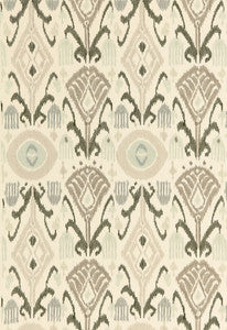 Turkestan Embroidery Moonstone 67870 by Schumacher Fabric