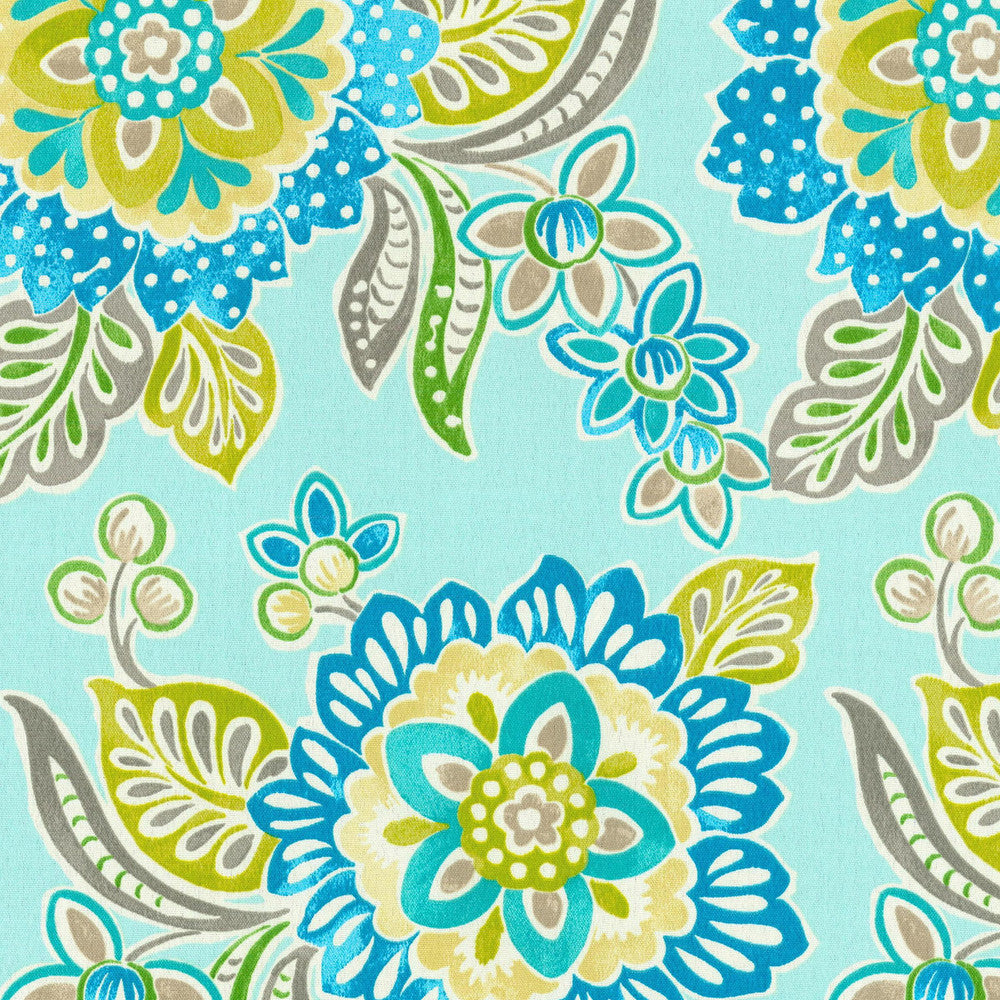 Sns Tilt & Twirl Oasis 678701 by Waverly Fabric Waverly 100% Spun Polyester U.S.A. Abrasion Standard: General Use Horizontal: 13.5 and Vertical: 25.25 54" - Fabric Carolina -