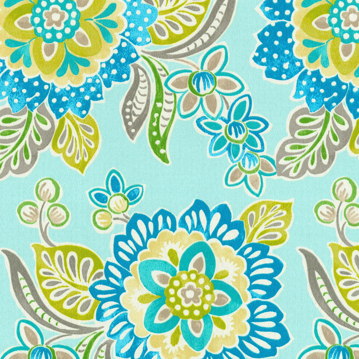TILT & TWIRL Oasis 678701 by Waverly Sun N Shade Fabric - 69% POLYESTER 31% COTTON 51000 Horizontal: 13.5 and Vertical: 25.25 54 - Fabric Carolina -