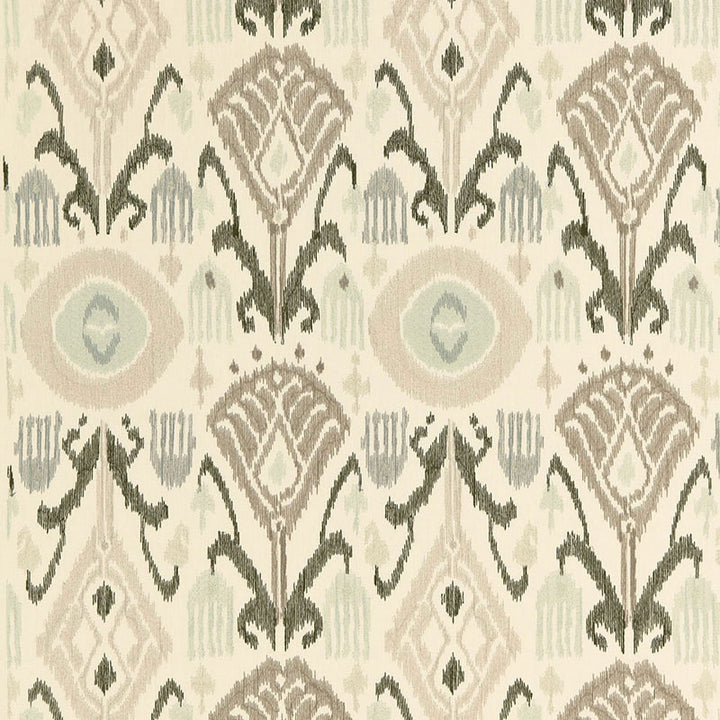 Turkestan Embroidery Moonstone 67870 by Schumacher Fabric AU NATUREL 2 See Sample INDIA MEDIUM DUTY </p><p>Repeat: Horizontal: 12 3/4" (32CM) and Vertical: 22 5/8" (57CM) 51 1/2" WIDE (131CM) - Fabric Carolina -