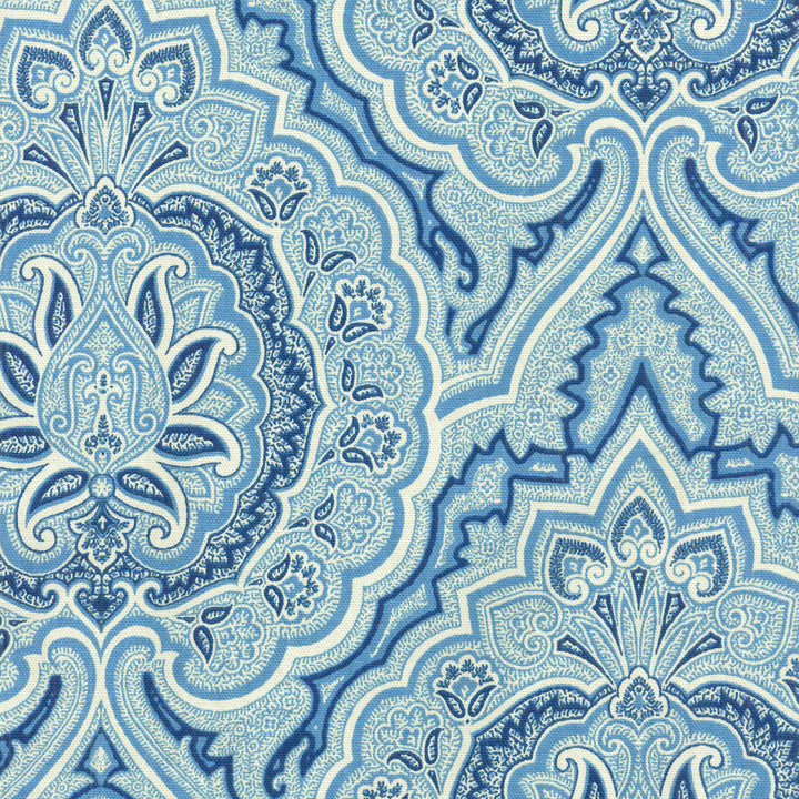 Balsamine Bluejay 678763 by Waverly Fabric - 100% Polyester USA 51000 Horizontal: 6.75 and Vertical: 12.6 54 - Fabric Carolina -